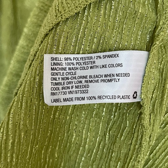 Green Mini Dress | Small - Picture 2 of 8